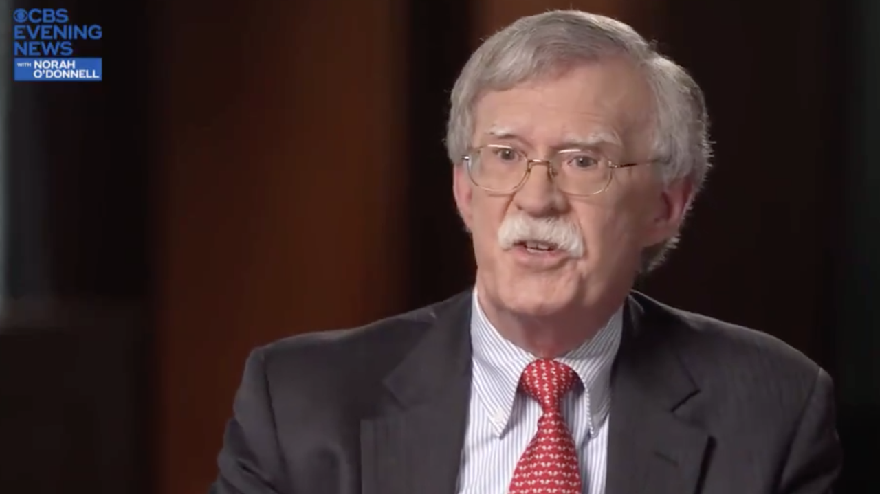 Former National Security Adviser John Bolton.