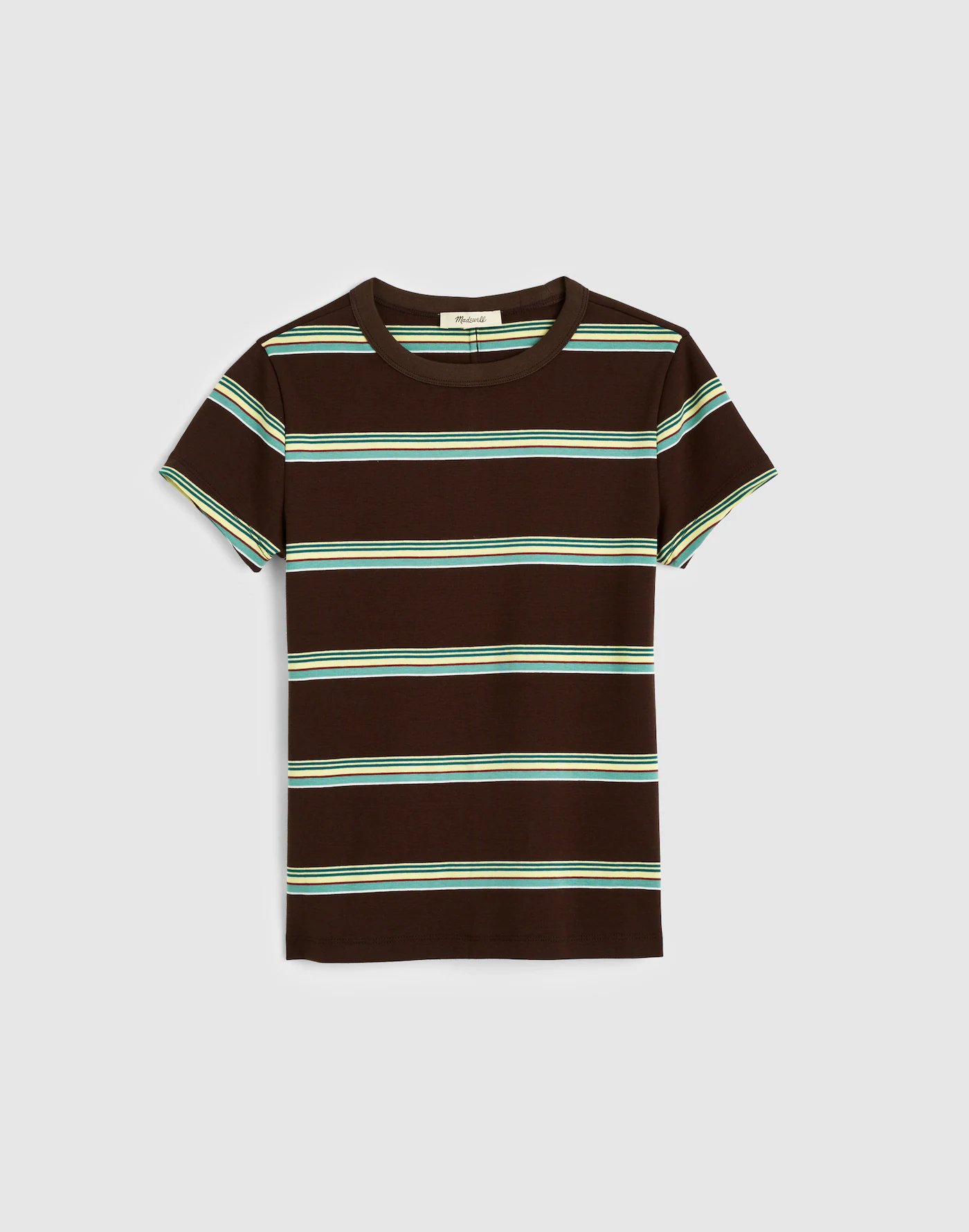 The '90s Crewneck Tee in Compact Cotton