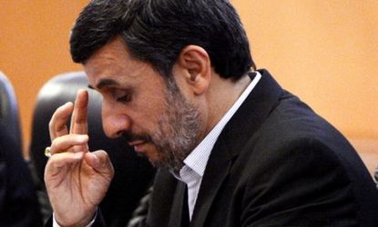 Iran's President Mahmoud Ahmadinejad