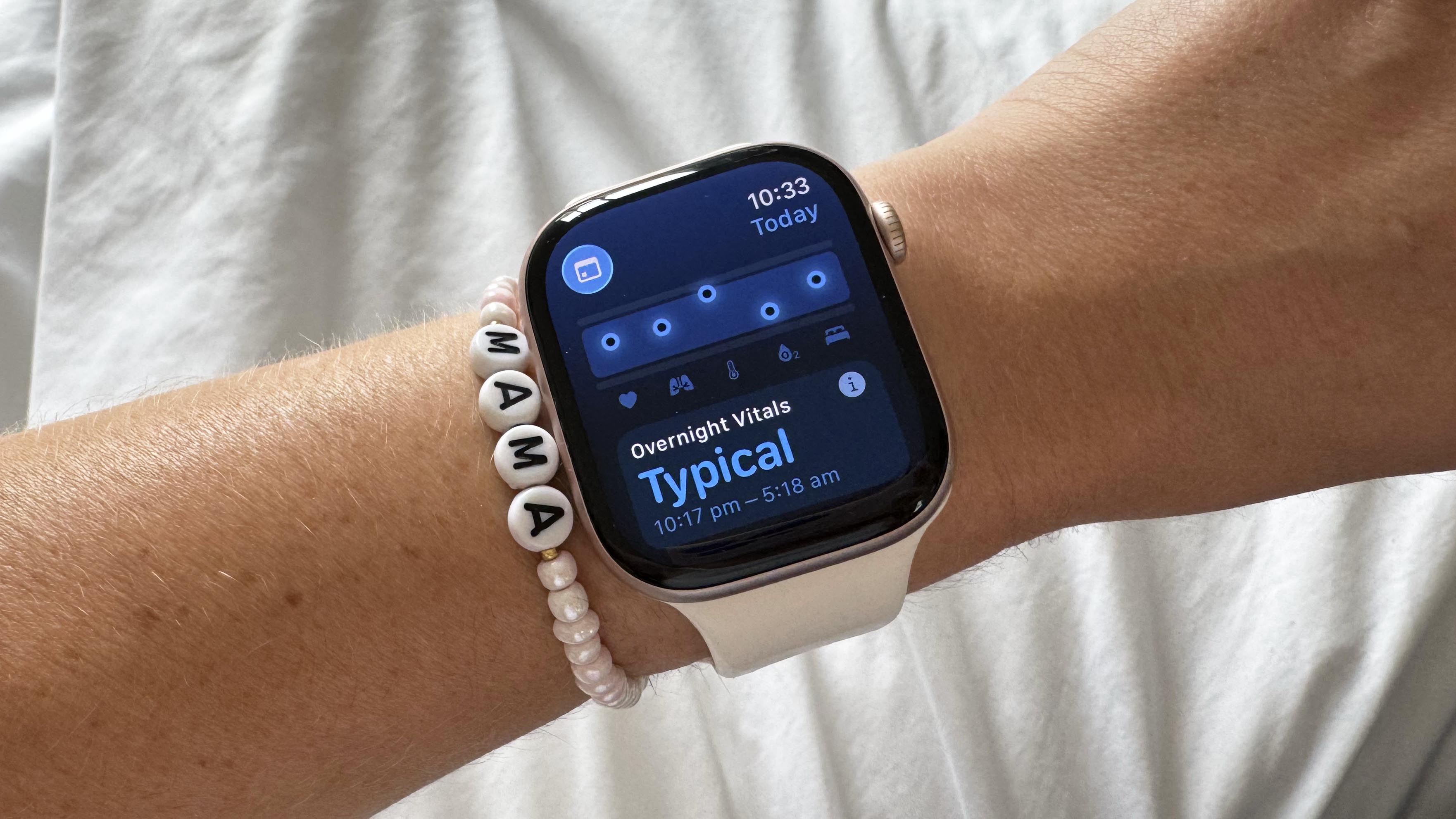 Vitals app on Apple Watch 10