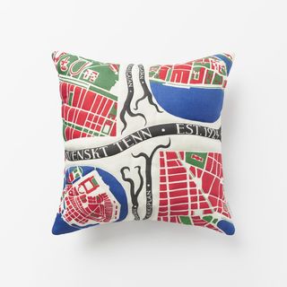 Svenskt Tenn jubilee pattern on cushion