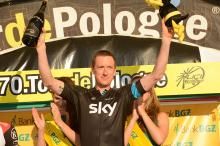 Stage winner Bradley Wiggins (Sky)