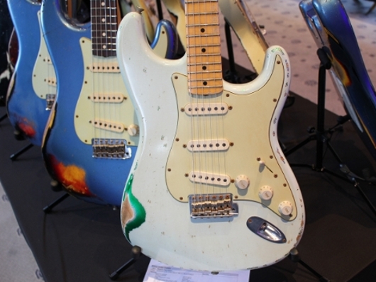 1960 Heavy Relic Sonic Blue/Candy Green Stratocaster