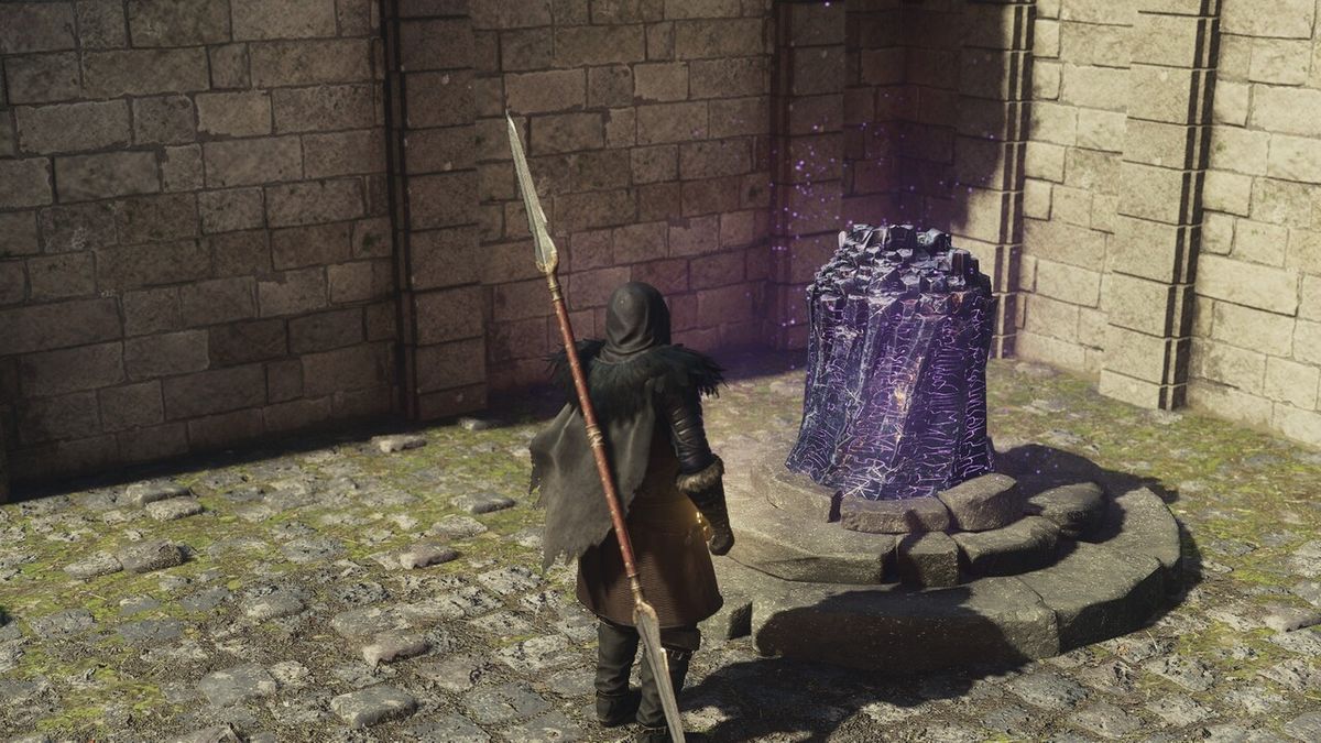 Dragon&#039;s Dogma 2 screenshot explaining a mechanic related to fast travel