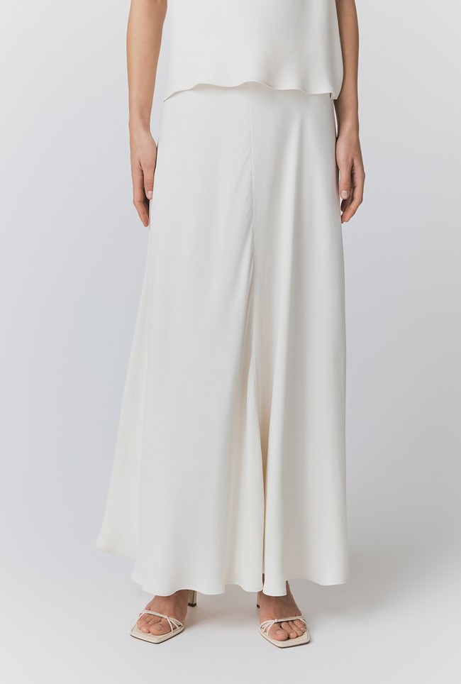 Adrianna Crepe Maxi Skirt