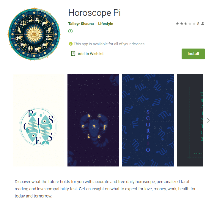 Horoscope Pi
