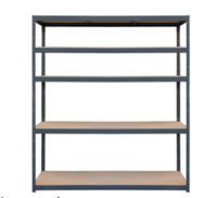 5 shelf Metal Shelving unit | £55