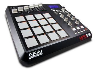 Akai MPD26: each of its pads can hold four different sounds.