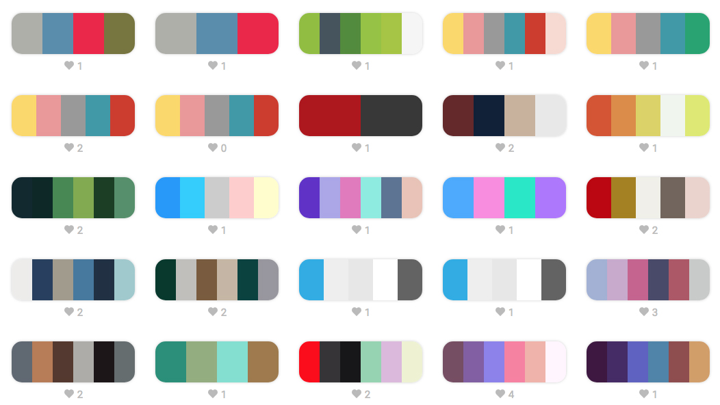 Pantone Complementary Color Chart