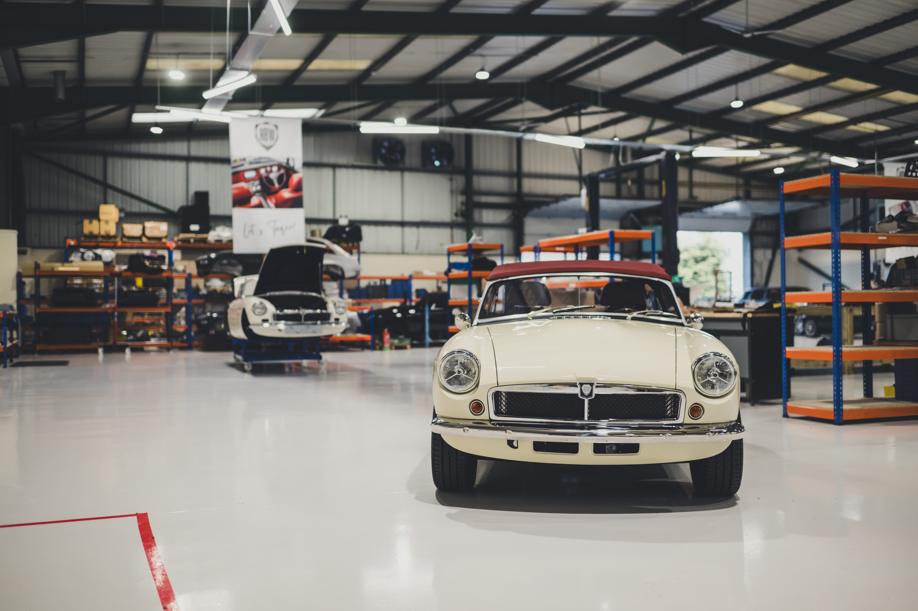 RBW EV Cars has a workshop in Lichfield, UK