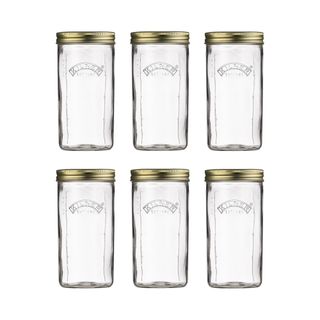 Glass Canning Jar - Set of 6