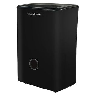 Russell Hobbs Dehumidifier 20 Litre/day for Damp/mould & Moisture in Home, Kitchen, Bedroom, Office, Caravan, Laundry Drying, 50m2 Room, Smart Timer, Black Rhdh2002b