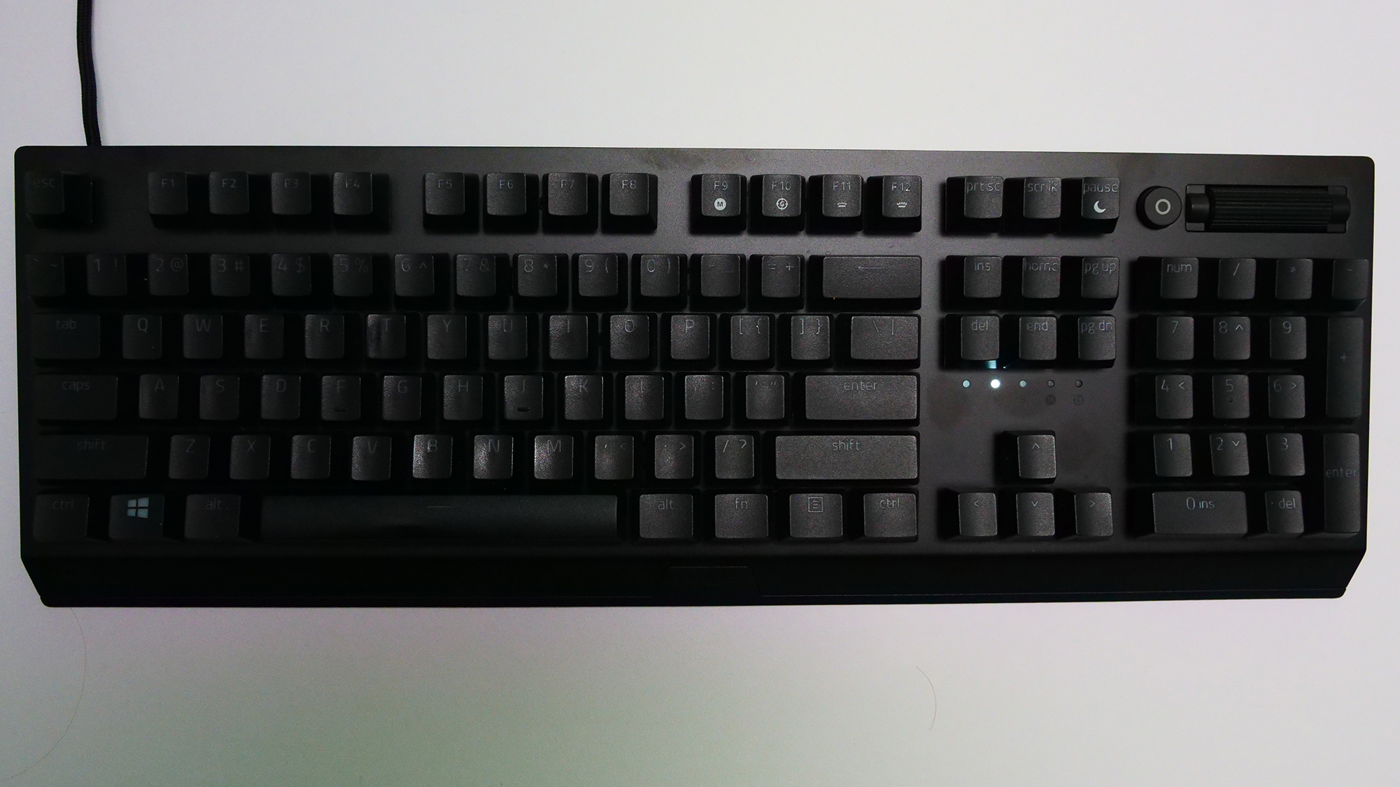 Razer BlackWidow V3 with lighting turned off