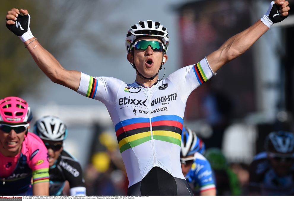 Michal Kwiatkowski (Etixx - Quick-Step) wins Amstel Gold Race
