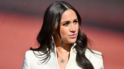 The sign that Meghan Markle was never going to be 'silent or silenced' forever. Seen here she attends day two of the Invictus Games 2020