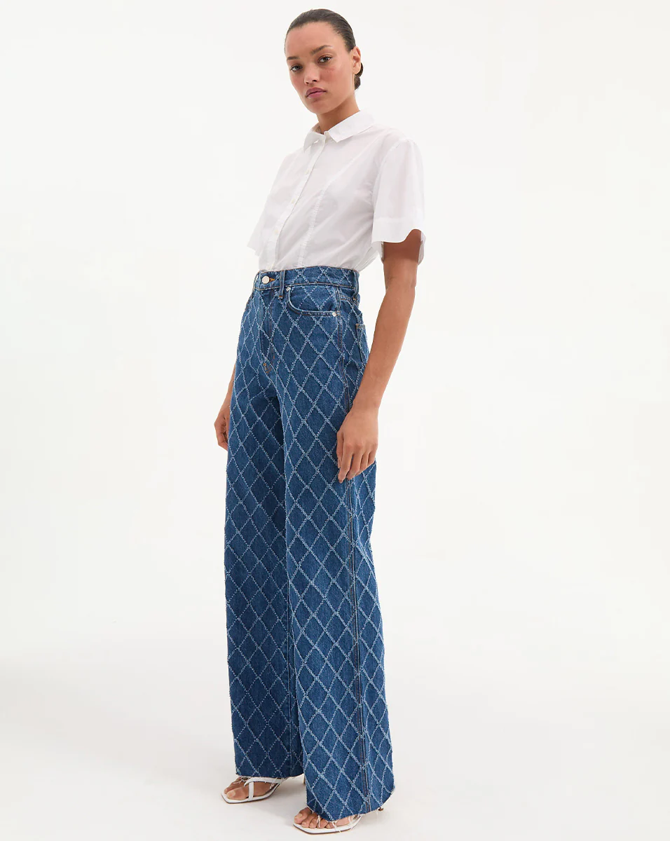 Reformation Cary High Rise Slouchy Wide Leg Jeans