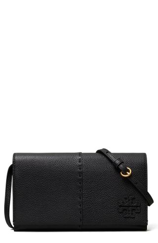 McGraw Leather Wallet Crossbody