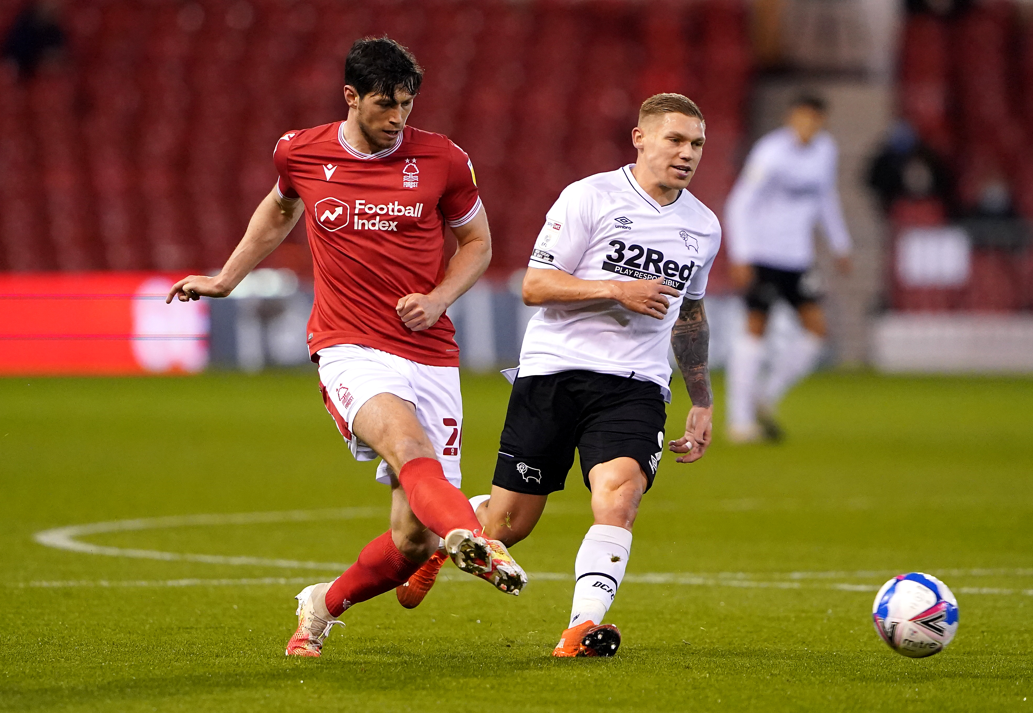 McKenna in action for Forest
