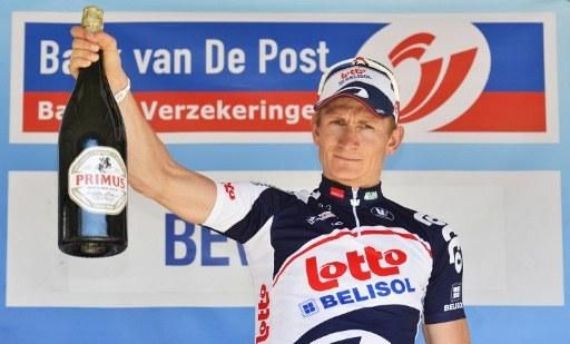 Stage 3 winner Andre Greipel (Lotto Belisol)