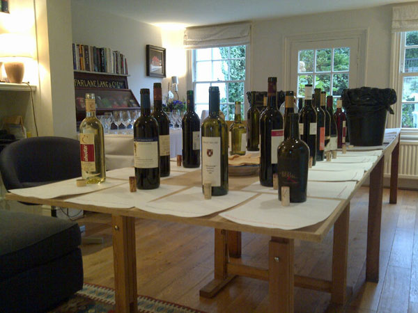 Jefford tasting