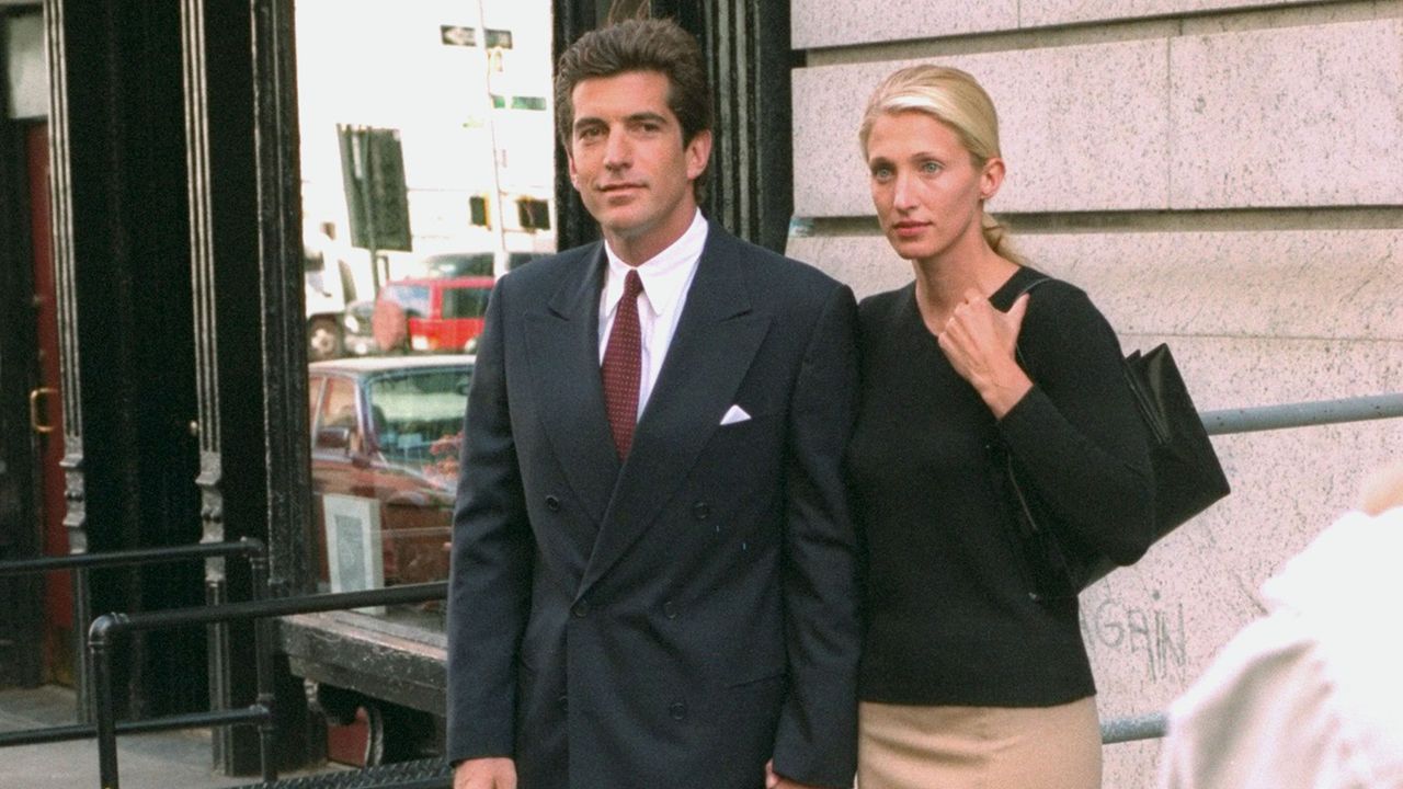 JFK Jr. and Carolyn Bessette Kennedy.