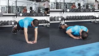 Diamond press-up