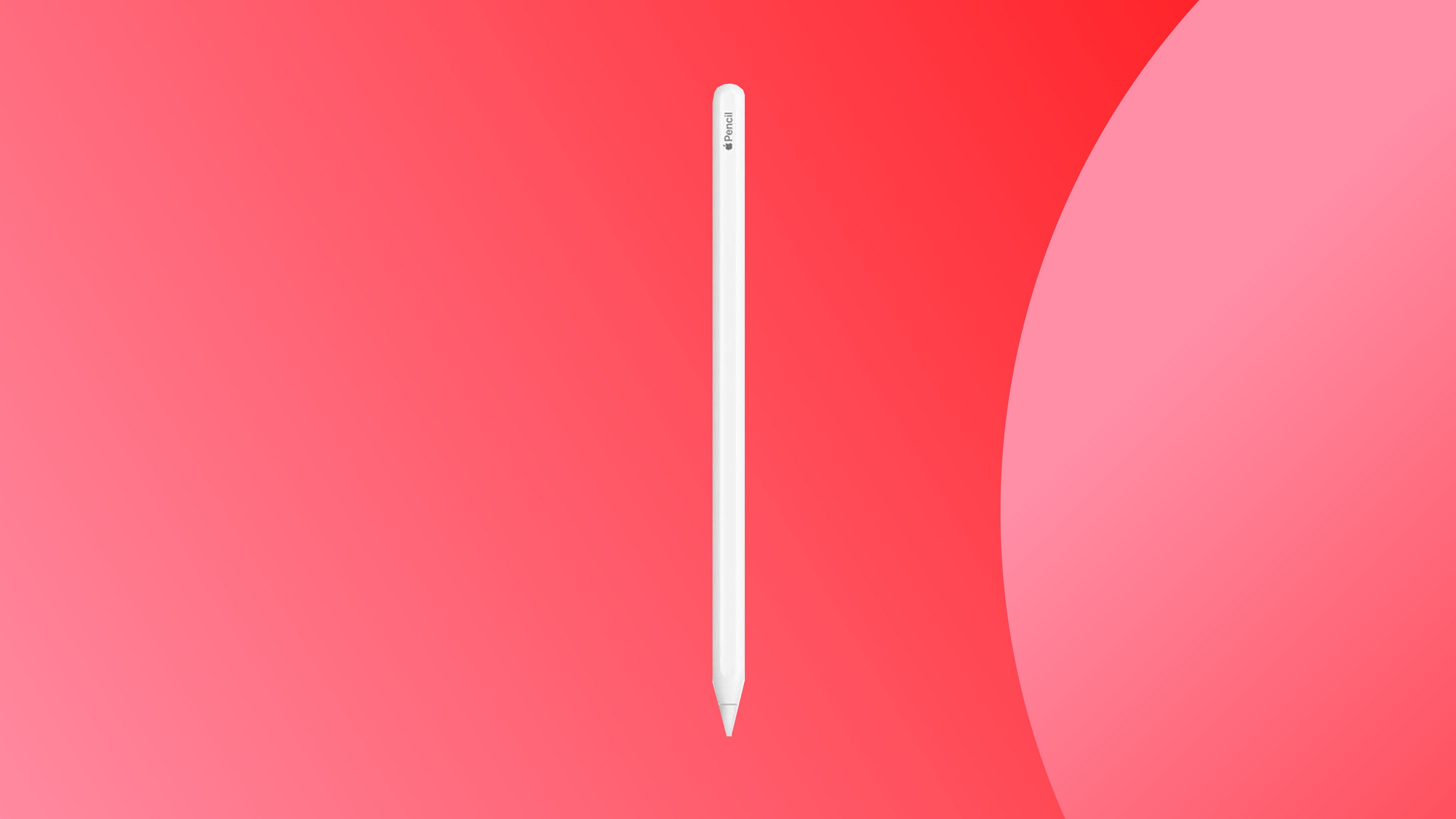 product shot of the Apple Pencil 2 on a colourful background