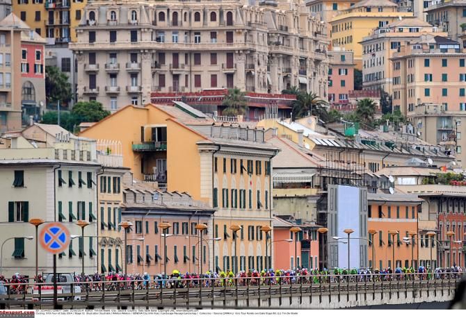Genova provided a lovely backdrop for stage 11