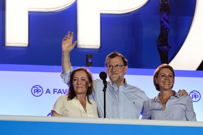 Spanish Prime Minister Mariano Rajoy won a plurality in Spanish elections