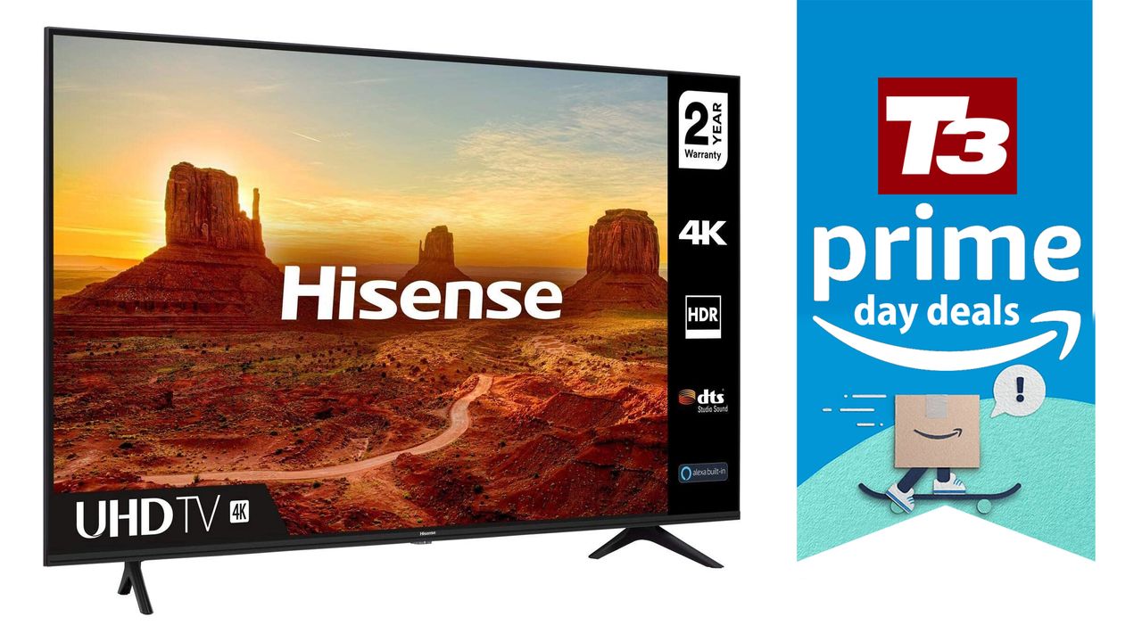 Amazon Prime Day deal on the HISENSE 50A7100FTUK 50-inch 4K