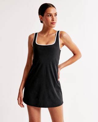 Abercrombie 
Fitch, Squareneck Traveler Mini Dress