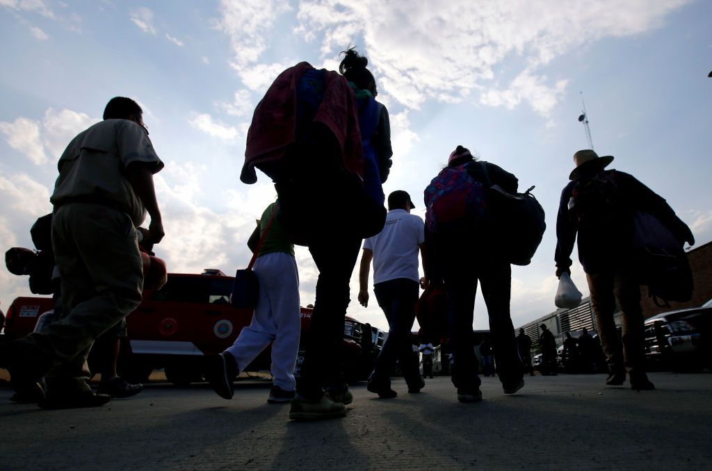 Migrants from Central America.