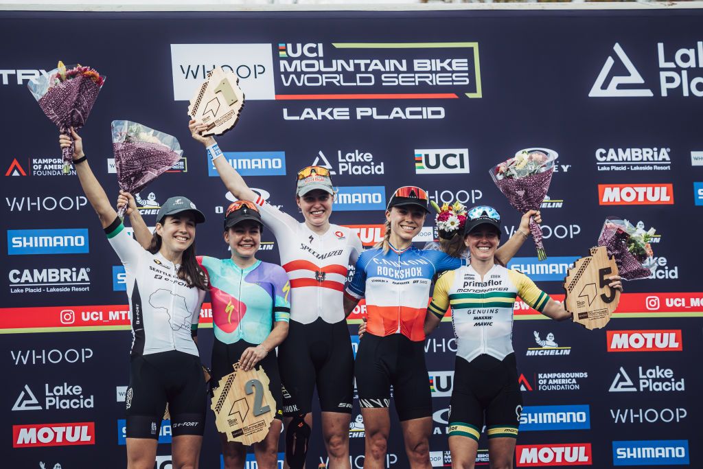 UCI MTB World Cup Laura Stigger claims Lake Placid sprint with Sina