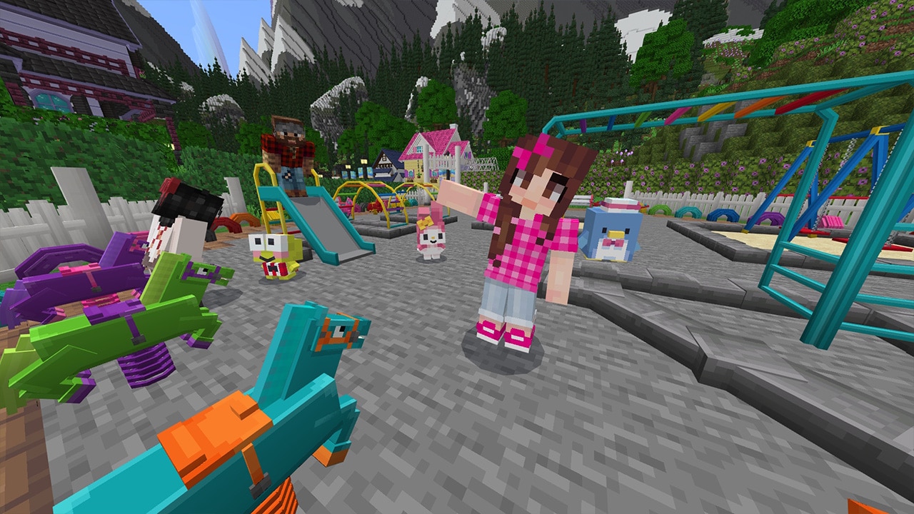 Hello Kitty and Friends DLC in Minecraft