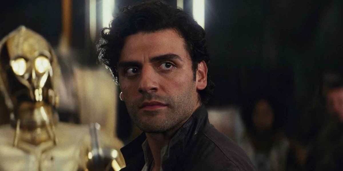 Oscar Isaac as Poe Dameron in Star Wars: The Last Jedi (2017)