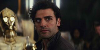 Oscar Isaac as Poe Dameron in Star Wars: The Last Jedi (2017)