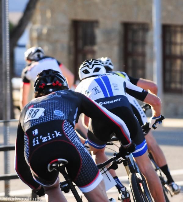 The leaders drafting like roadies