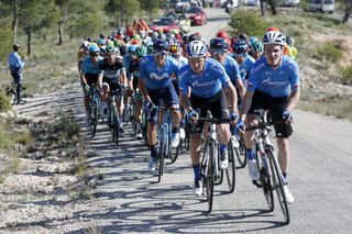 Cycling: Murcia Tour / Vuelta Murcia / Etapa 1 / Stage 1 /
BUNCH / PELOTON /
GAZPROM-RUSVELO (GAZ) /
Los AlcÃ¡zares - Caravaca De la Cruz (177,6 Km) 14-02-2020/
Cycling: Murcia Tour / Vuelta Murcia / Etapa 1 / Stage 1 /
Luis Angel Gomez
Â©PHOTOGOMEZSPORT2020