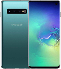 Samsung Galaxy S10 (128GB, Green) | EE contract | £31 per month | £45 upfront cost with TR30 code | 20GB data | Unlimited calls and texts | 24 month | Available now