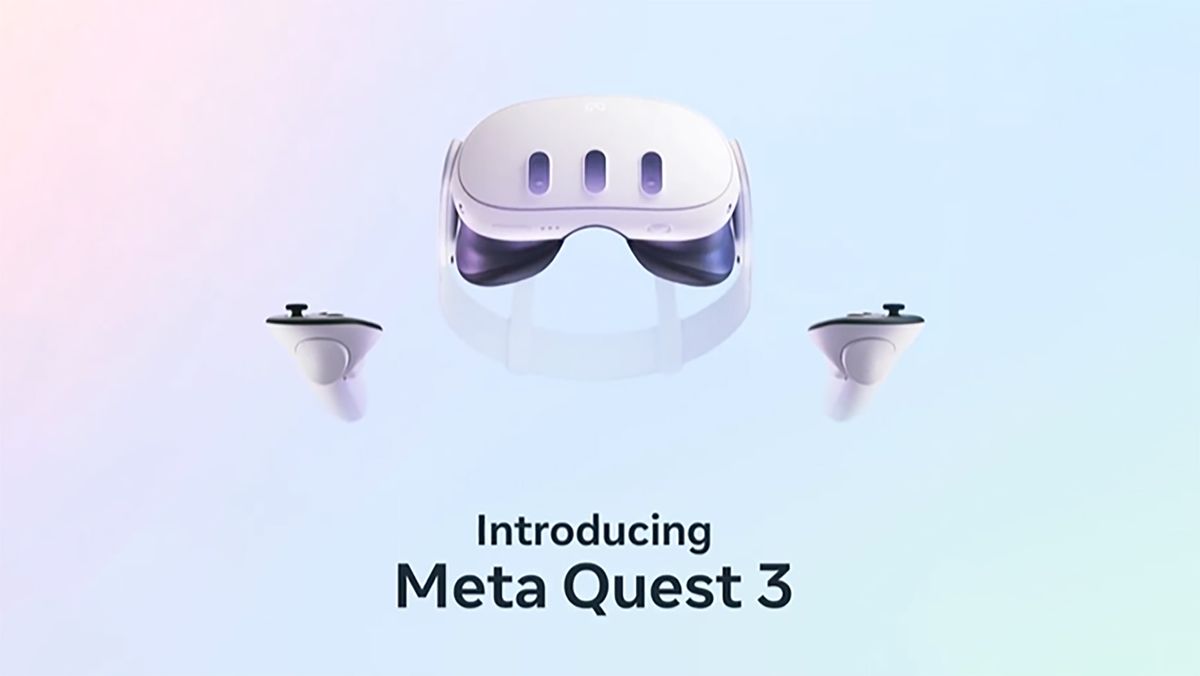 The Quest 3 has finally been unveiled and it's glorious
