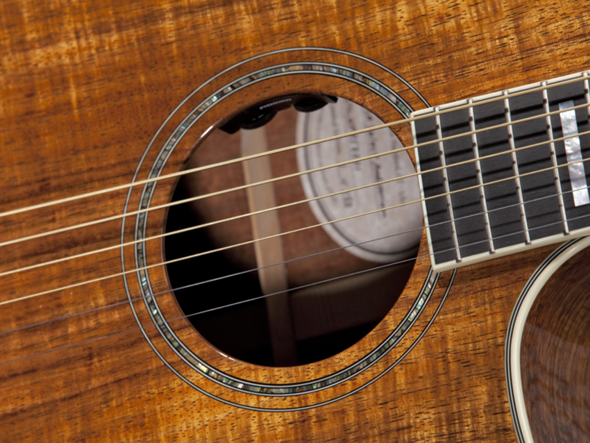 Pro Custom Classic Koa Auditorium Cutaway
