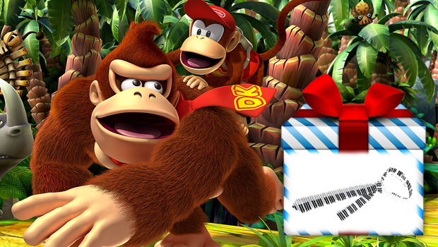 Donkey Kong Cheesy piano tie