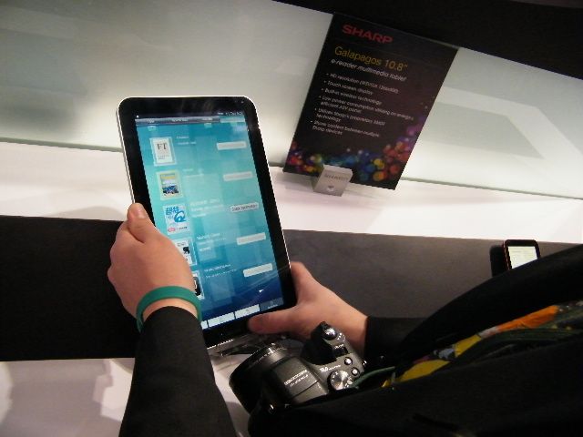In pictures: Sharp Galapagos tablet | TechRadar