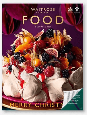 The Waitrose & Partners Food Christmas magazine
