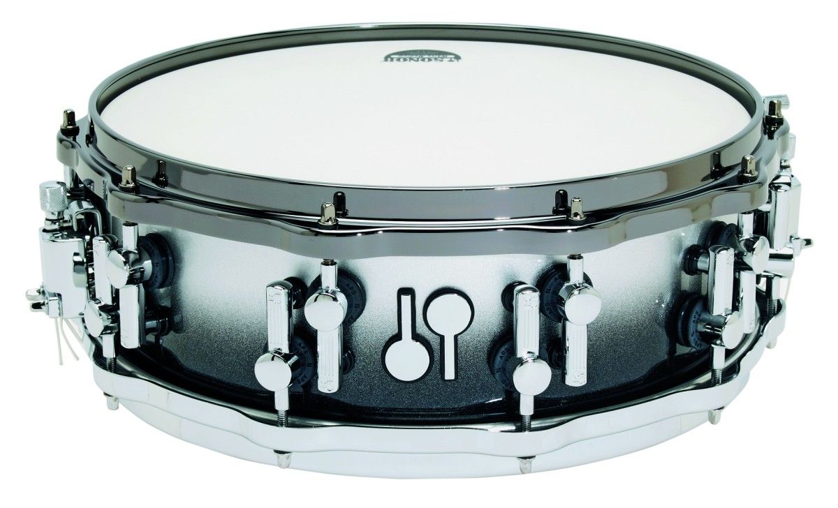 The Sonor twin beater logo badge replaces the square label of the previous top Designer Series
