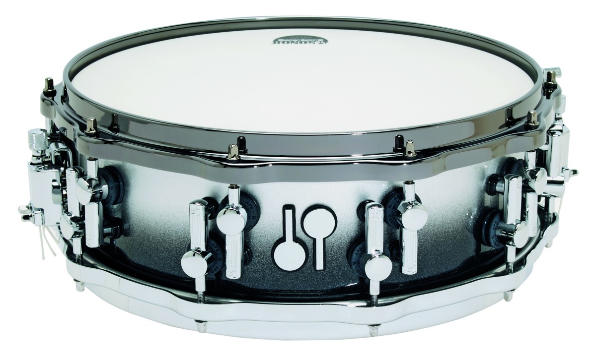 The Sonor twin beater logo badge replaces the square label of the previous top Designer Series