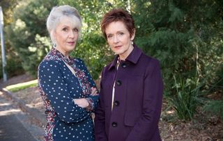 Neighbours - Susan Kennedy and Liz Conway