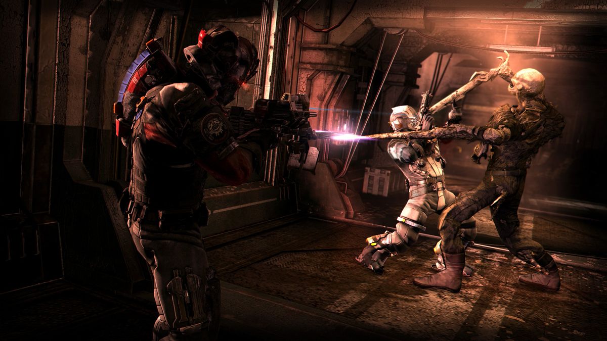 Dead Space 3 pre-order exclusive retailer weapons | GamesRadar+