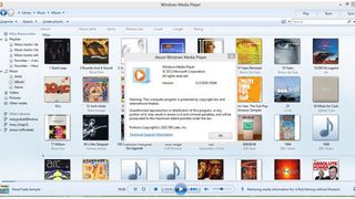 Windows Media Player is almost exactly the same as in Windows 7