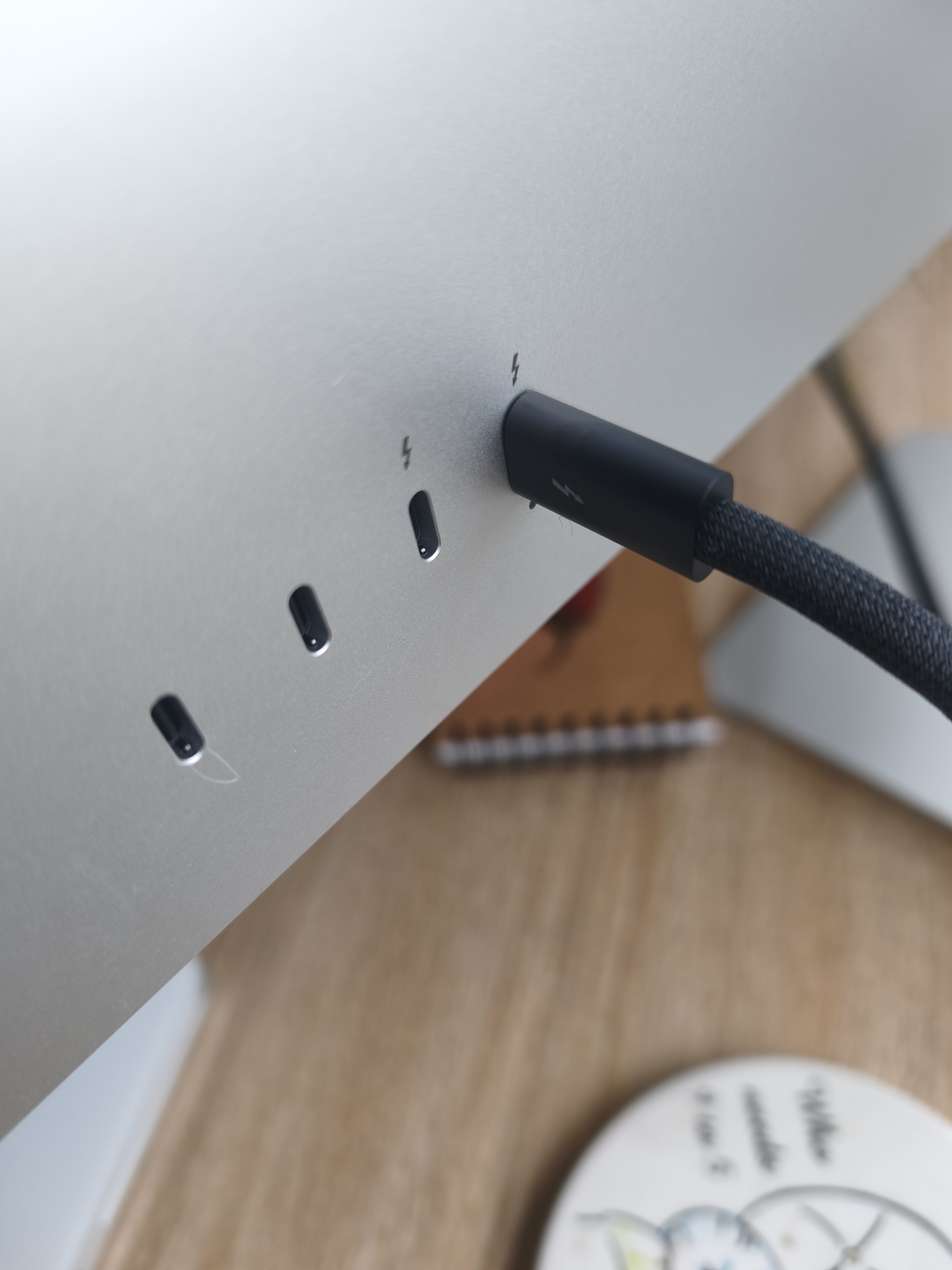 Apple Studio Display 2026 version on a desk